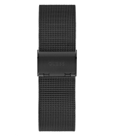 Guess Diamonds Black Dial Black Mesh Strap Watch for Men - W0298G1 Buy Now By Guess
