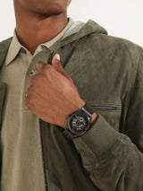 Guess Analog Multifunction Black Dial Black Mesh Bracelet Watch for Men - GW0368G3 Buy Now By Guess