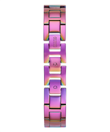 Guess Intricate Iridescent Crystals Purple Dial Purple Steel Strap Watch for Women - GW0401L4 Buy Now By Guess