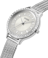 Guess Quartz Silver Dial Willow Stainless Steel Mesh Bracelet Watch For Women - W0836L2 Buy Now By Guess