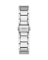 Guess Solstice Diamonds Silver Dial Silver Steel Strap Watch for Women - GW0403L1 Buy Now By Guess