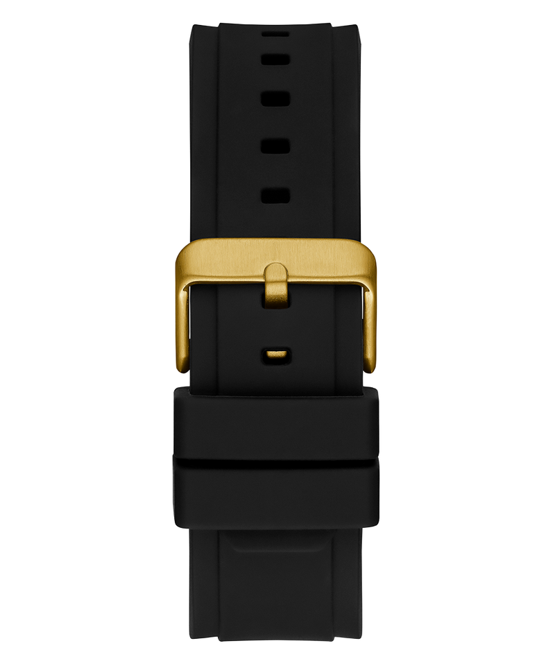 Guess Matrix Multifunction Black Dial Black Rubber Strap Watch For Men - GW0423G5 Buy Now By Guess