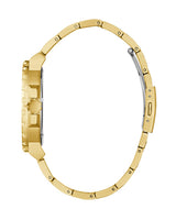 Guess Track Grey Dial Gold Steel Strap Watch for Men - GW0426G2 Buy Now By Guess