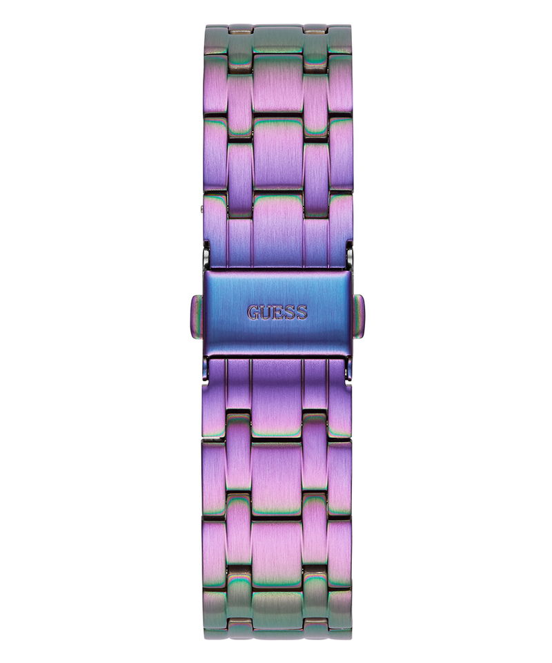 Guess Heiress Multifunction Diamonds Purple Dial Purple Steel Strap Watch for Women - GW0440L3 Buy Now By Guess