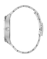 Guess Scope Black Dial Silver Steel Strap Watch for Men - GW0454G1 Buy Now By Guess