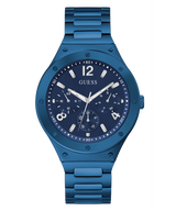 Guess Scope Multifunction Blue Dial Blue Steel Strap Watch for Men - GW0454G4 Buy Now By Guess