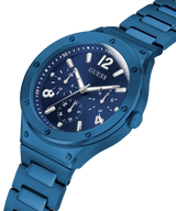 Guess Scope Multifunction Blue Dial Blue Steel Strap Watch for Men - GW0454G4 Buy Now By Guess