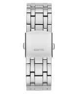 Guess Multi Function Diamonds Silver Dial Silver Steel Strap Watch For Men - GW0455G1 Buy Now By Guess
