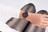 Guess Iconic Quartz Multicolor Dial Multicolor Mesh Bracelet Watch For Women - GW0479L1 Buy Now By Guess
