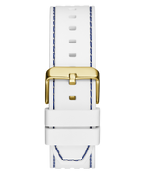Guess Phoenix Multifunction Blue Dial White Rubber Strap Watch for Men - GW0499G6 Buy Now By Guess