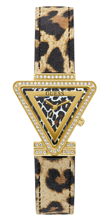 Guess Fame Quartz Animal Print Dial Multicolor Leather Strap Watch For Women - GW0504L3 Buy Now By Guess