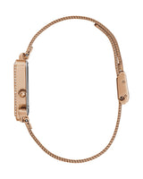 Guess Fame Diamonds Rose Gold Dial Rose Gold Mesh Bracelet Watch for Women - GW0508L3 Buy Now By Guess