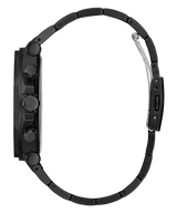 Guess Edge Chronograph Black Dial Black Steel Strap Watch For Men - GW0539G3 Buy Now By Guess