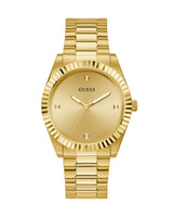 Guess Connoisseur Analog Gold Dial Gold Steel Strap Watch For Men - GW0542G2 Buy Now By Guess