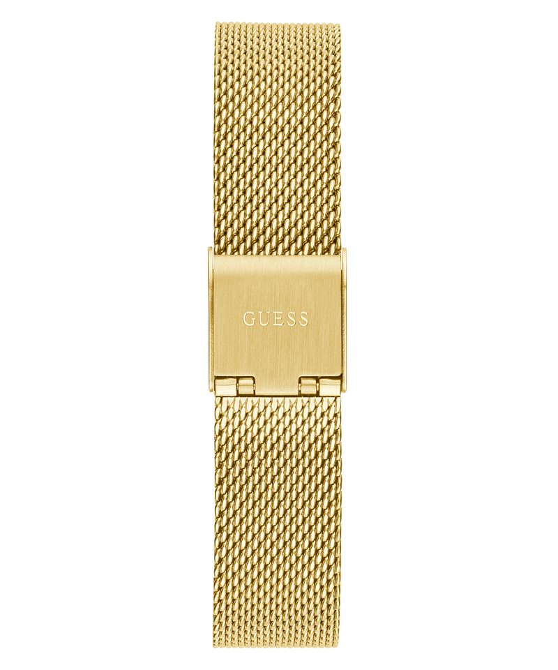 Guess Dream Quartz Gold Dial Gold Mesh Strap Watch For Women - GW0550L2 Buy Now By Guess