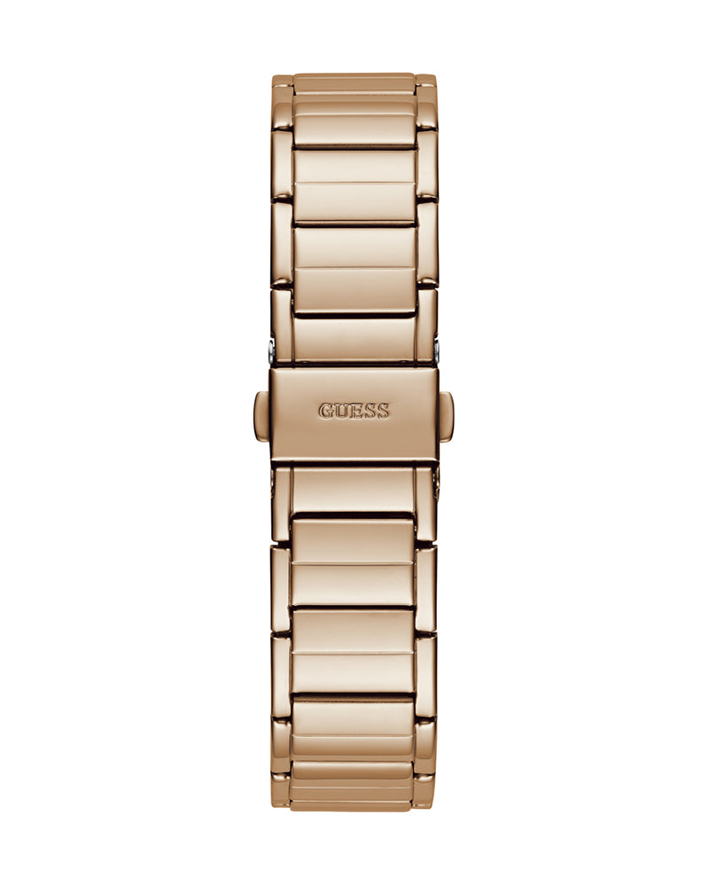 Guess Fusion Chronograph Rose Gold Dial Rose Gold Steel Strap Watch for Women - GW0552L3 Buy Now By Guess