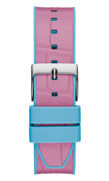 Guess Fusion Chronograph Pink Dial Pink Leather Strap Watch for Women - GW0553L5 Buy Now By Guess