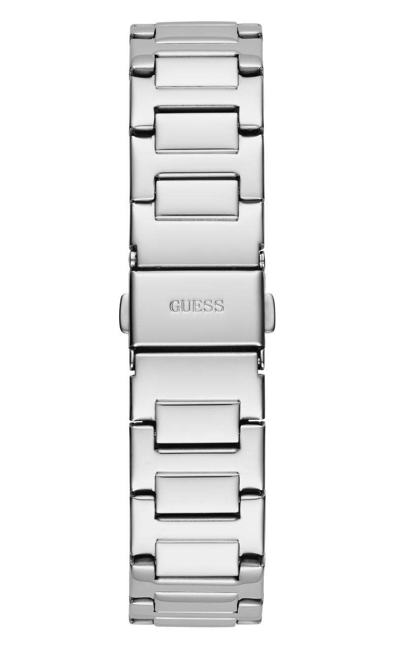 Guess Duchess Quartz Silver Dial Silver Steel Strap Watch For Women - GW0558L1 Buy Now By Guess