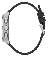 Guess Headline Chronograph Grey Dial Black Rubber Strap Watch for Men - GW0571G1 Buy Now By Guess