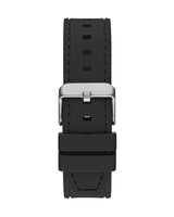 Guess Headline Chronograph Grey Dial Black Rubber Strap Watch for Men - GW0571G1 Buy Now By Guess