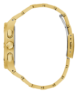 Guess Edge Chronograph Black Dial Gold Steel Strap Watch For Men - GW0539G2 Buy Now By Guess