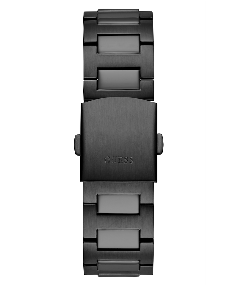 Guess Duke Glitz Crystals Black Dial Black Steel Strap Watch For Men - GW0576G3 Buy Now By Guess