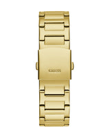 Guess Duke Glitz Crystals Gold Dial Gold Steel Strap Watch For Men - GW0576G2 Buy Now By Guess