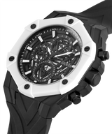 Guess Formula Chronograph Black Dial Black Silicone Strap Watch For Men - GW0579G1 Buy Now By Guess