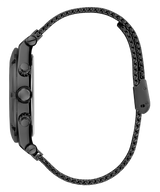Guess Continental Chronograph Black Dial Black Mesh Strap Watch For Men - GW0582G3 Buy Now By Guess