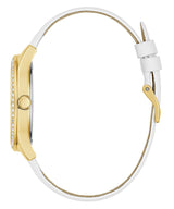 Guess Marina Multifunction White Dial White Rubber Strap Watch for Women - W1025L5 Buy Now By Guess