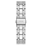 Guess Fame Quartz Crystals Silver Dial Silver Steel Strap Watch For Women - GW0644L1 Buy Now By Guess