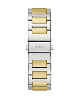 Guess Dress Chronograph Multifunction Green Dial Two Tone Steel Strap Watch For Men - GW0631G1 Buy Now By Guess