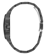 Guess Integrity Analog Black Dial Black Steel Strap Watch for Men - GW0631G2 Buy Now By Guess