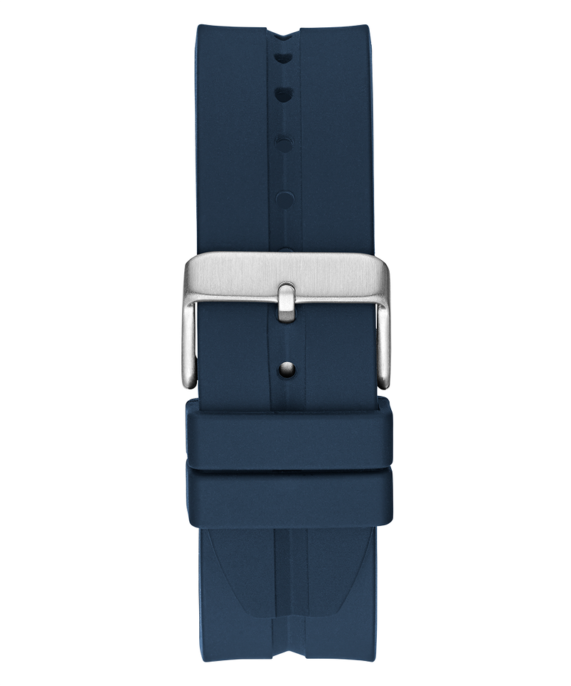 Guess Leo Chronograph Navy Blue Dial Blue Silicone Strap Watch For Men - GW0637G1 Buy Now By Guess