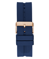 Guess Leo Chronograph Blue Dial Blue Silicone Strap Watch For Men - GW0637G3 Buy Now By Guess