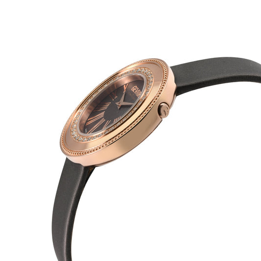 Swarovski Crystalline Pure Black Dial Black Leather Strap Watch for Women - 5275043 Buy Now By Swarovski