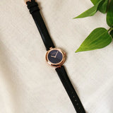 Shop Gucci Diamantissima Quartz Black Dial Black Leather Strap Watch for Women - YA141501 in USA
