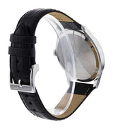 Shop Gucci G-Timeless Moonphase Black Dial Black Leather Strap Watch For Men - YA126327 in USA
