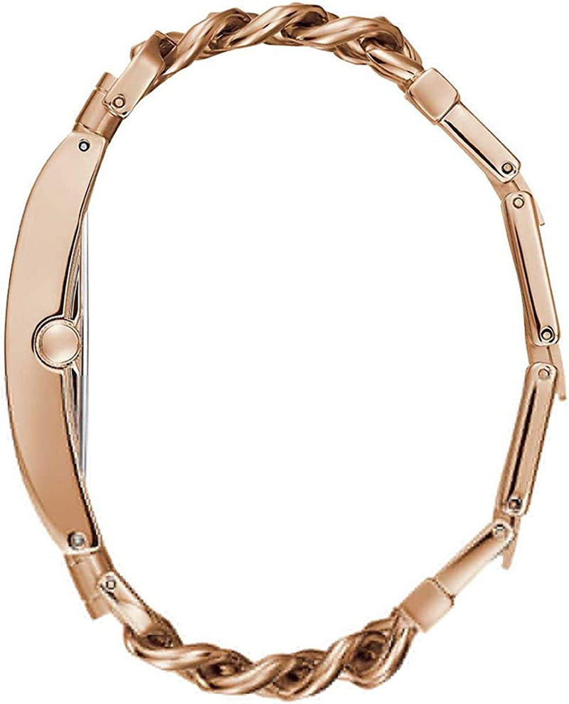 Guess Mod Heavy Metal Rose Gold Dial Rose Gold Steel Strap Watch For Women - W1117L3 Buy Now By Guess
