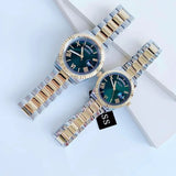Guess Luna Quartz Green Dial Two Tone Steel Strap Watch For Women - GW0308L5 Buy Now By Guess