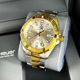 Tag Heuer Aquaracer Silver Dial Two Tone Steel Strap Watch for Women - WBD1120.BB0930 Buy Now By Tag Heuer