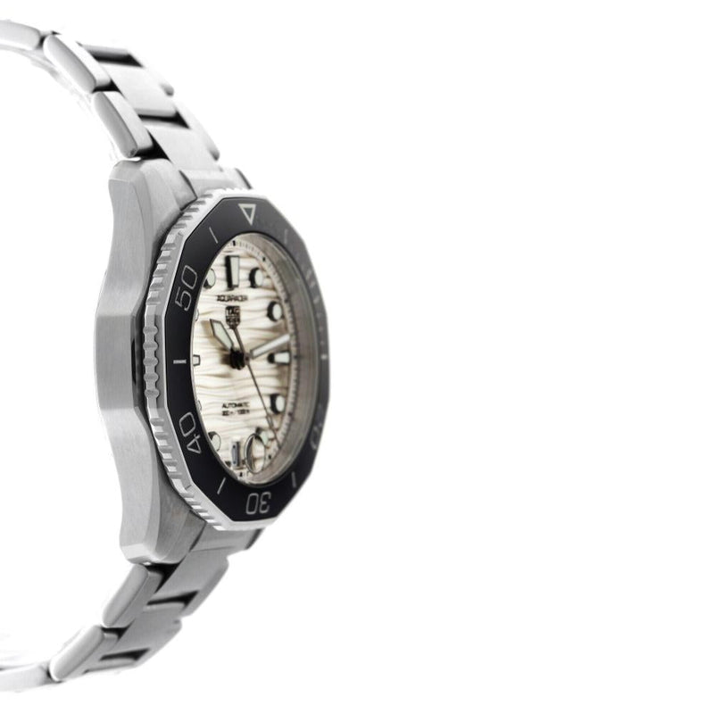 Tag Heuer Aquaracer Professional 300 Automatic White Dial Silver Steel Strap Watch for Men - WBP231C.BA0626 Buy Now By Tag Heuer