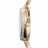 Michael Kors Skylar Black Dial Gold Steel Strap Watch for Women - MK5989 Buy Now By Michael Kors