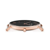 Daniel Wellington Classic St Mawes Black Dial Brown Leather Strap Watch For Men - DW00100124 Buy Now By Daniel Wellington