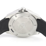 Shop Tag Heuer Aquaracer Calibre 5 Automatic Black Dial Black Rubber Strap Watch for Men - WAY201A.FT6142 in USA
