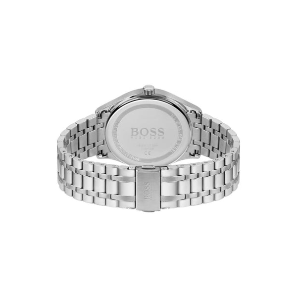 Hugo Boss Officer Chronograph Blue Dial Silver Steel Strap Watch for Men - 1513615 Buy Now By Hugo Boss