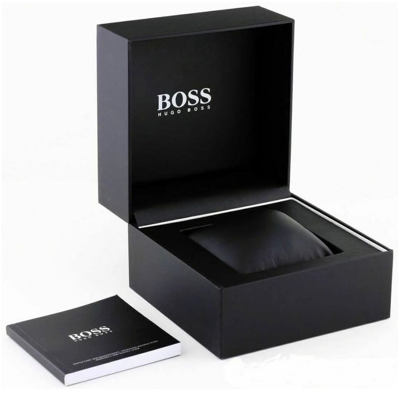 Hugo Boss Troper Chronograph Black Dial Brown Leather Strap Watch For Men - 1514100 Buy Now By Hugo Boss