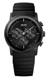 Hugo Boss Modern Black Dial Black Rubber Strap Watch for Men - 1512639 Buy Now By Hugo Boss