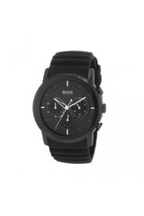 Hugo Boss Modern Black Dial Black Rubber Strap Watch for Men - 1512639 Buy Now By Hugo Boss