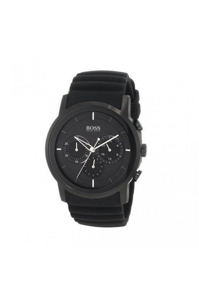 Hugo Boss Modern Black Dial Black Rubber Strap Watch for Men - 1512639 Buy Now By Hugo Boss